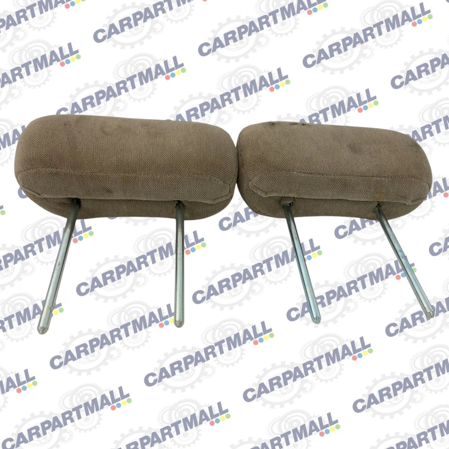 2003-2008 ISUZU ASCENDER THIRD ROW PAIR SET RIGHT LEFT SEAT HEADREST HEAD REST