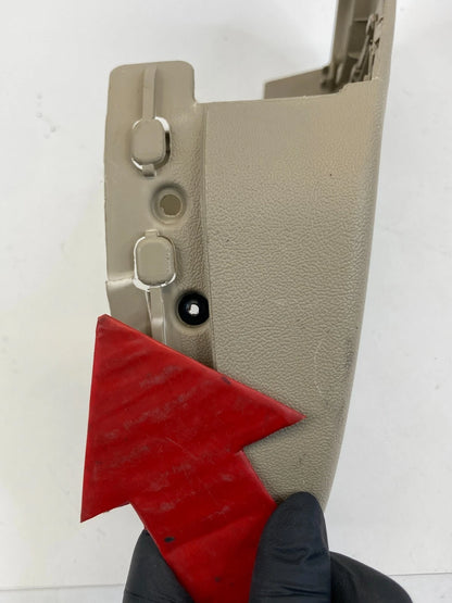 2005-2008 AUDI A4 QUATTRO FRONT LEFT SEAT LOWER SEAR BELT TRIM COVER PANEL OEM