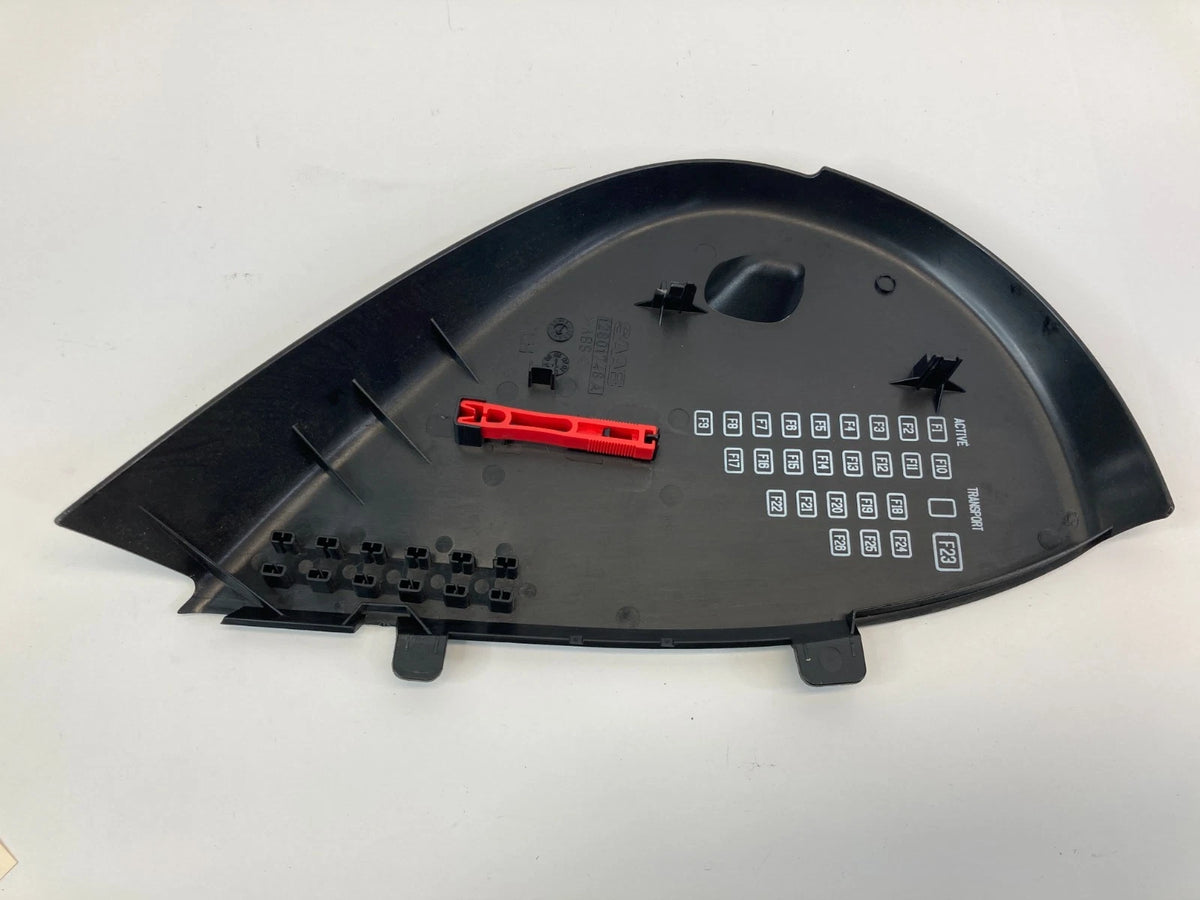 2003-2011 SAAB 9-3 93 DASH LEFT DRIVER SIDE FUSEBOX END CAP COVER TRIM 12801748A