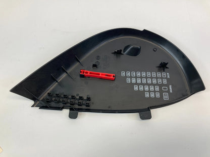 2003-2011 SAAB 9-3 93 DASH LEFT DRIVER SIDE FUSEBOX END CAP COVER TRIM 12801748A