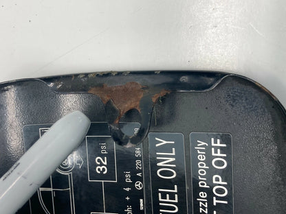 2000-2006 MERCEDES-BENZ S CLASS S500 FUEL FILLER DOOR GAS TANK LID COVER OEM
