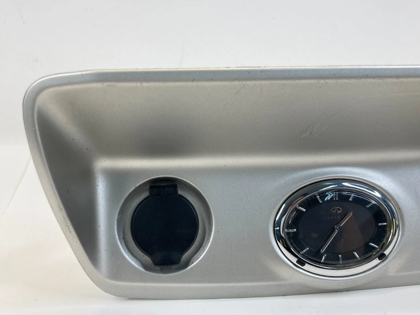 2008-2010 INFINITI QX56 DASH CENTER ANALOG CLOCK W/ POWER BEZEL 68262-ZQ10 OEM