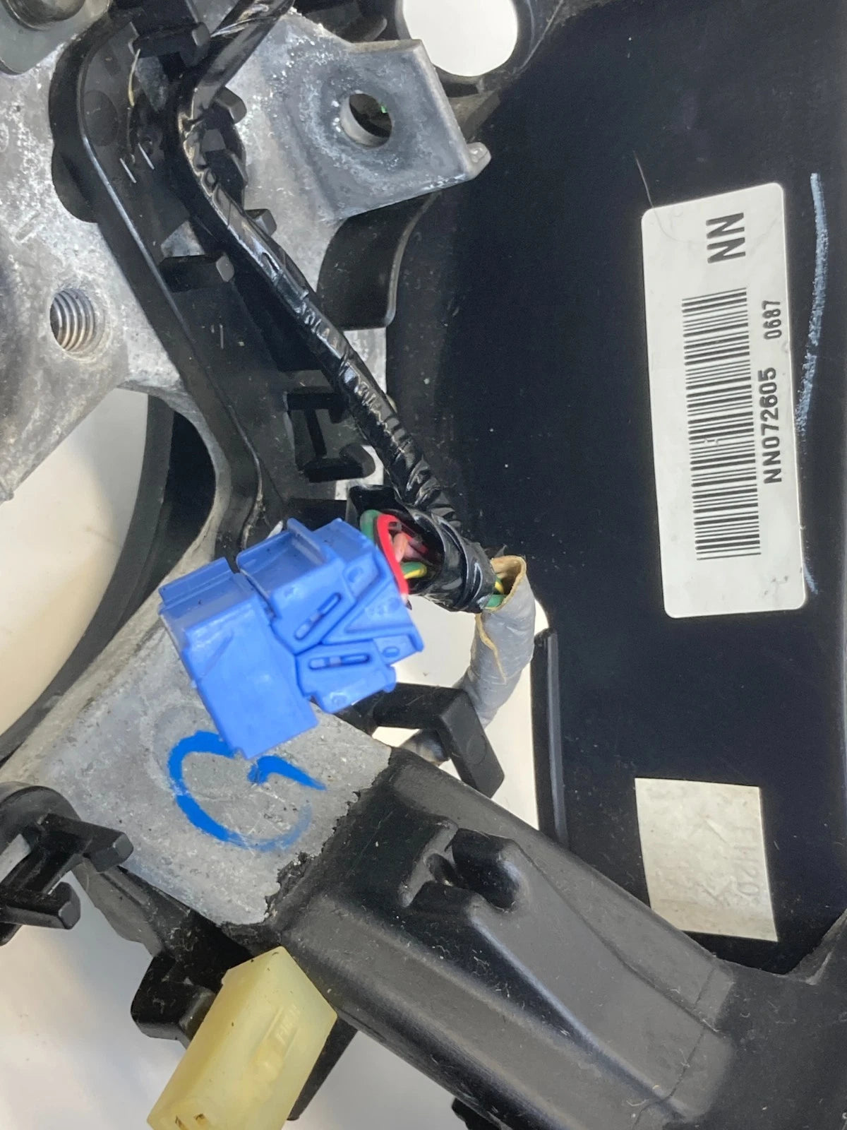 2003-2007 HONDA ACCORD COUPE STEERING WHEEL W/ CRUISE CONTROL SWITCH OEM