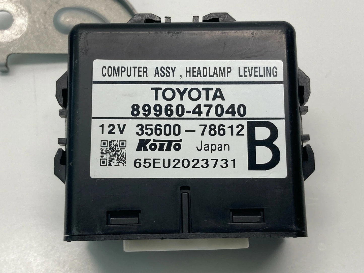 2006-2009 TOYOTA PRIUS HEADLIGHT HEADLAMP LEVELING CONTROL UNIT 89960-47040 OEM