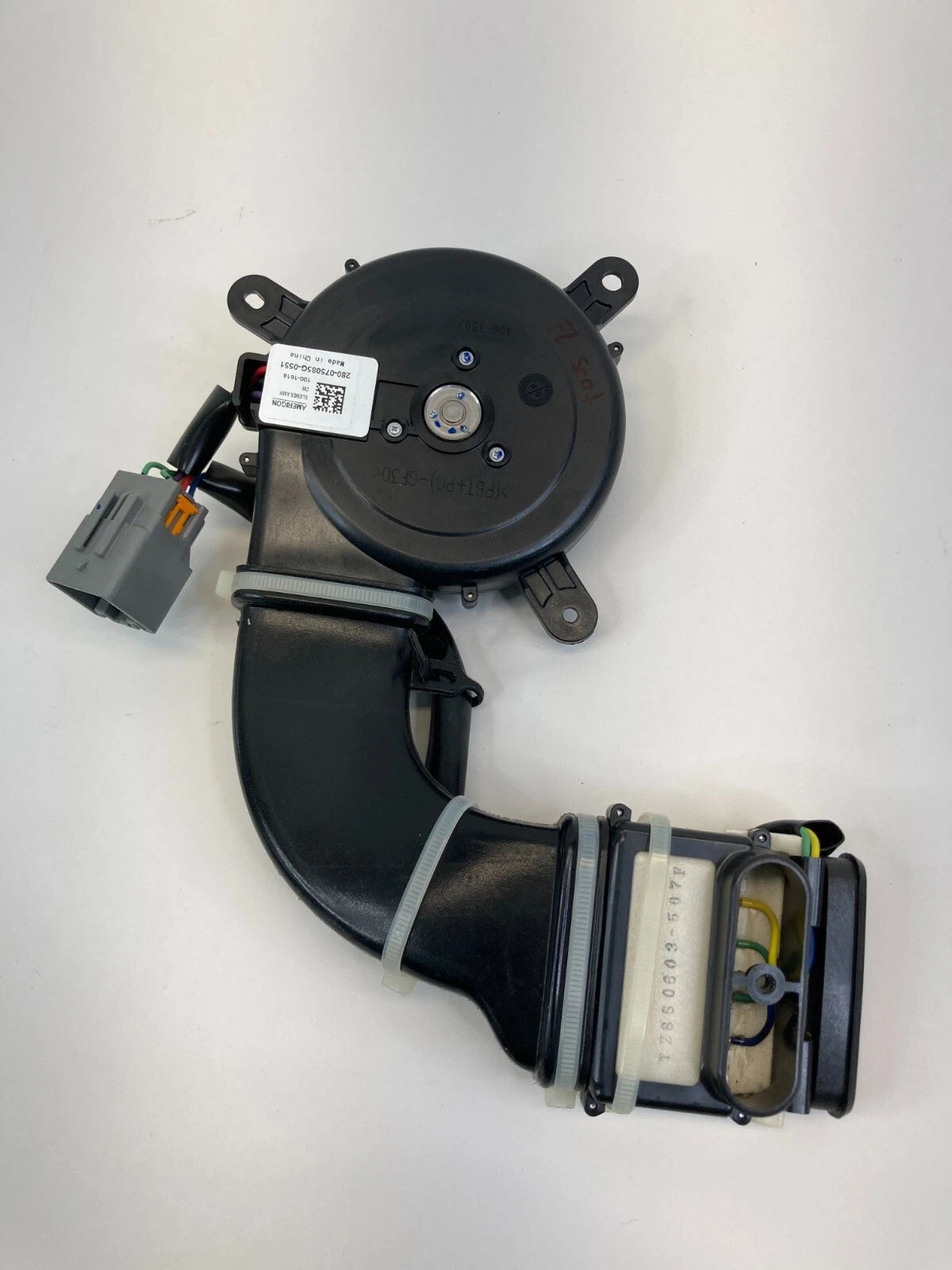 2009-2015 JAGUAR XF SEDAN 4DR REAR SEAT UPPER CUSHION BLOWER FAN MOTOR L0084981