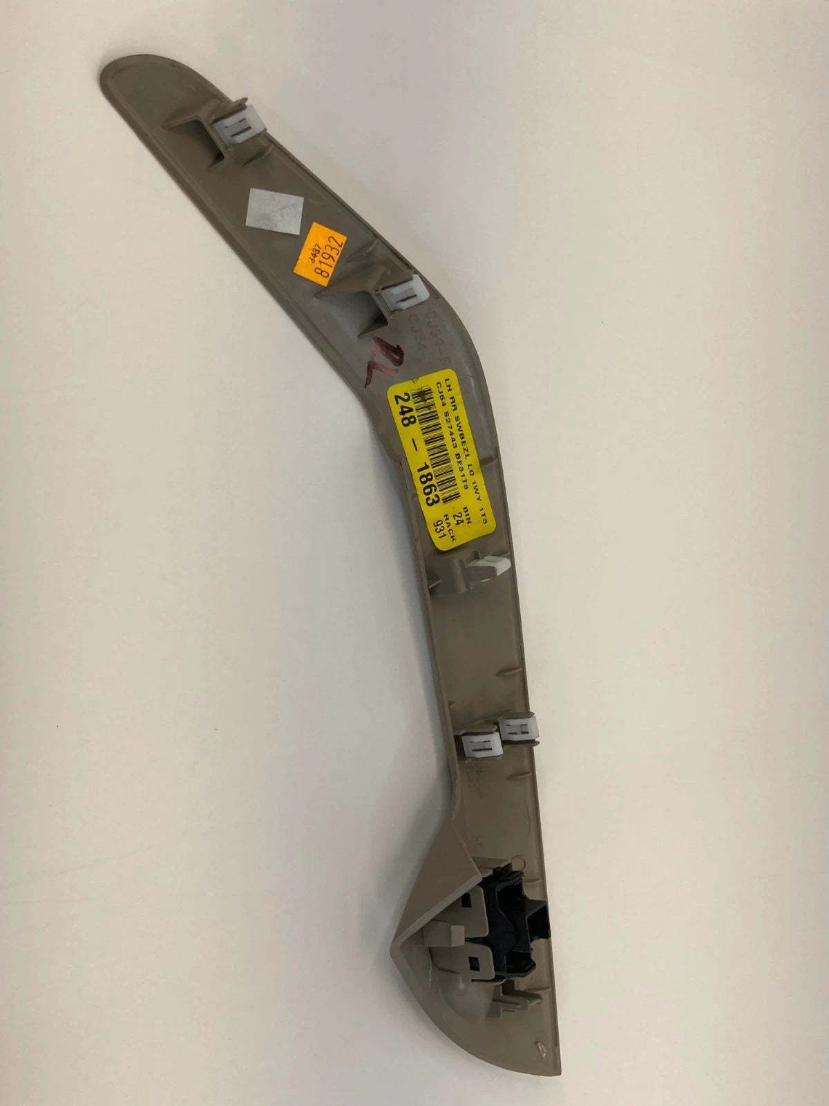 2013-2018 FORD C-MAX REAR LEFT SIDE DOOR WINDOW SWITCH W/ BEZEL CJ54-S27443 OEM