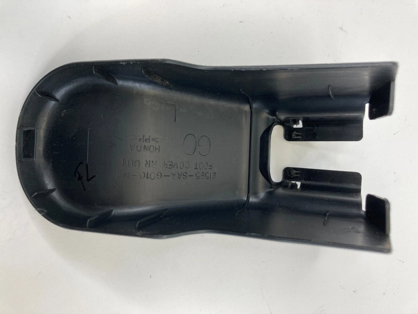 2007 2008 HONDA FIT FRONT DRIVER SEAT REAR LEFT SIDE TRACK END CAP 81595-SAA-G01