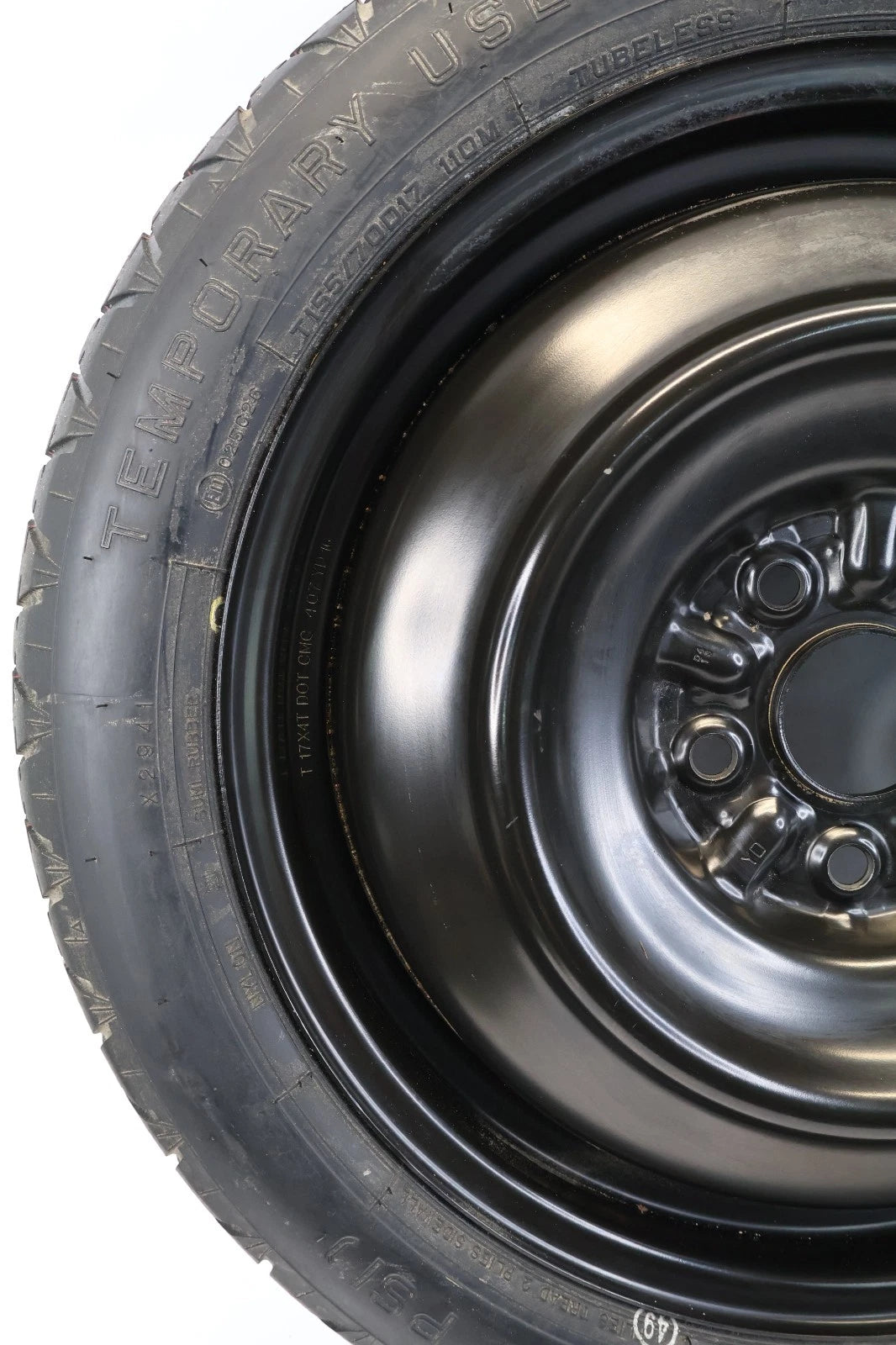 2007-2017 TOYOTA CAMRY SPARE TIRE RIM WHEEL COMPACT DONUT 155/70/R17 110M OEM