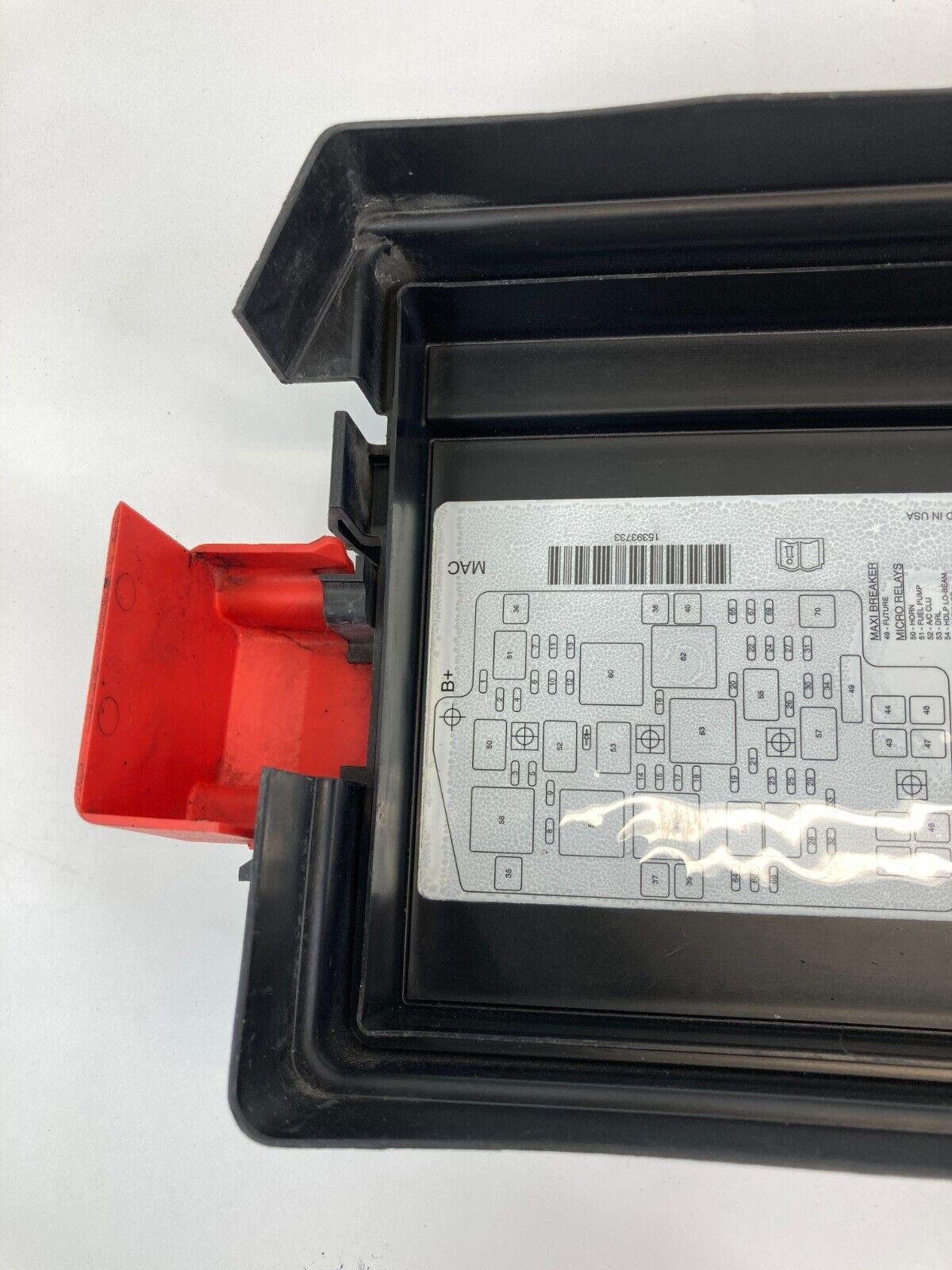 2001-2005 Pontiac Aztek Engine Compartement Fuse Box Relay Block Cover OEM