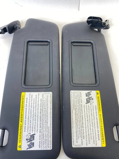 2008-2011 AUDI A5 QUATTRO LEFT & RIGHT SUNVISOR SET W/MIRROR OEM FACTORY