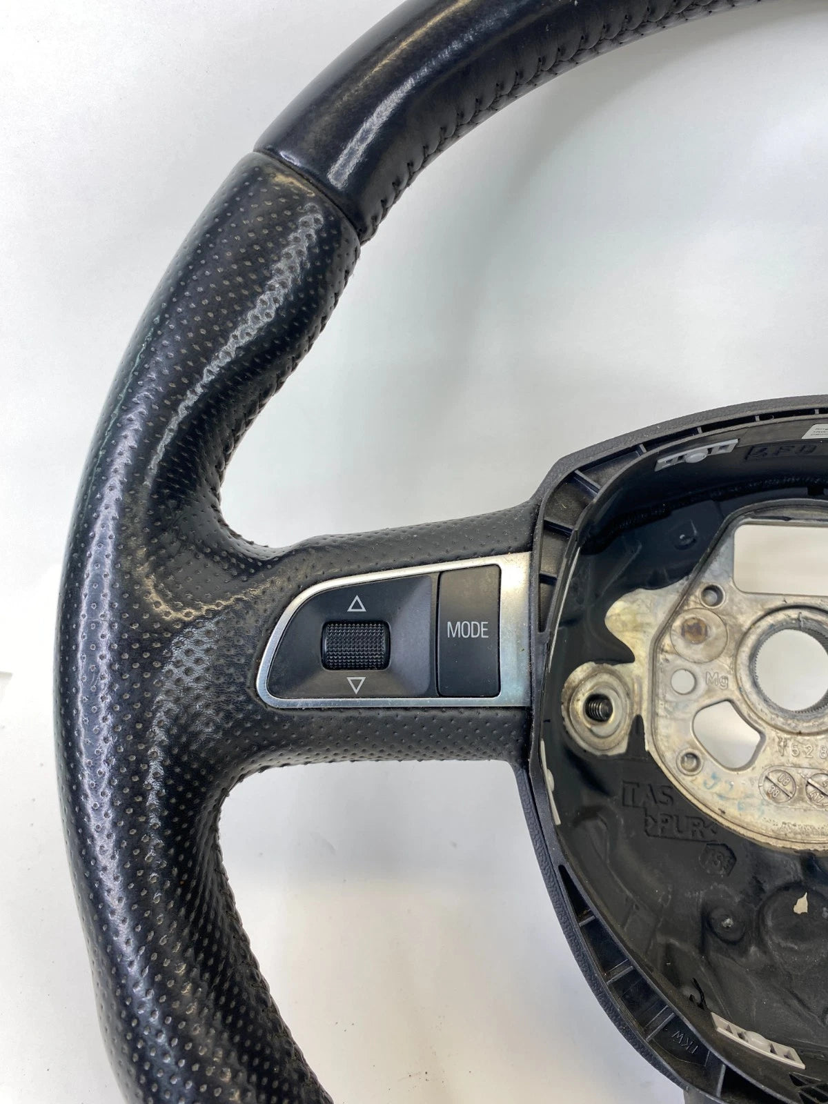 2008-2012 AUDI A5 QUATTRO STEERING WHEEL BLACK LEATHER OEM 8T0-419-091-A-WUL