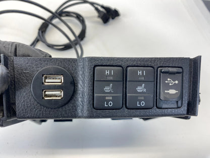 2014-2019 TOYOTA COROLLA FR CENTER CONSOLE HEATED SEAT SWITCH USB AUX ASSY OEM