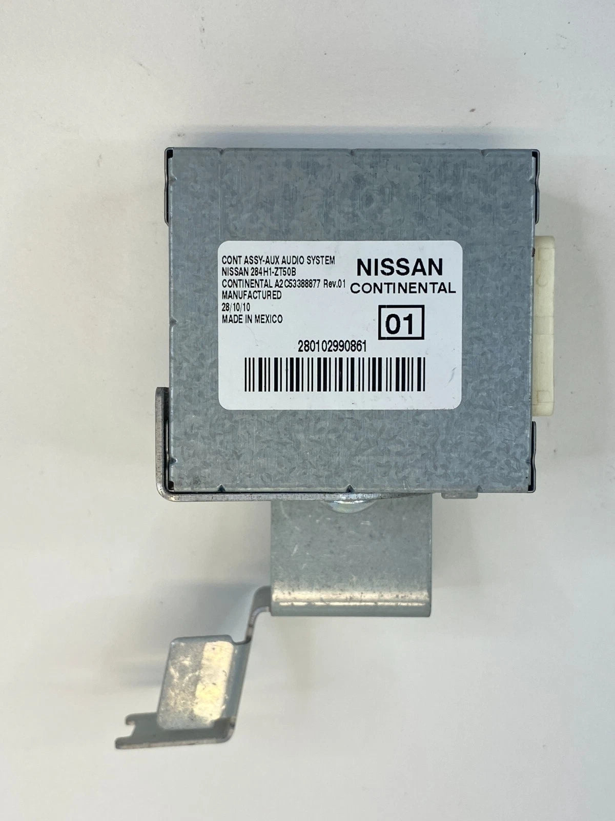 2011-2012 NISSAN ROGUE AUXILIARY AUX AUDIO CONTROL MODULE UNIT OEM 284H1-ZT50B
