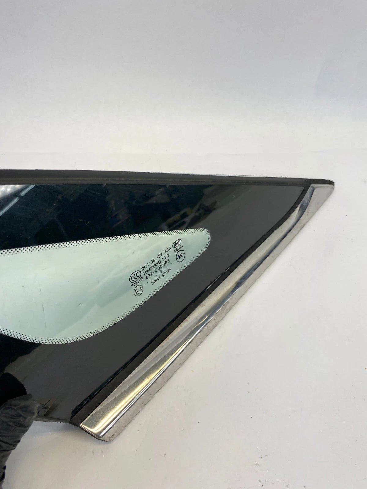 2011-2015 HYUNDAI SONATA QUARTER WINDOW GLASS REAR LEFT OEM FACTORY 87810-3S000