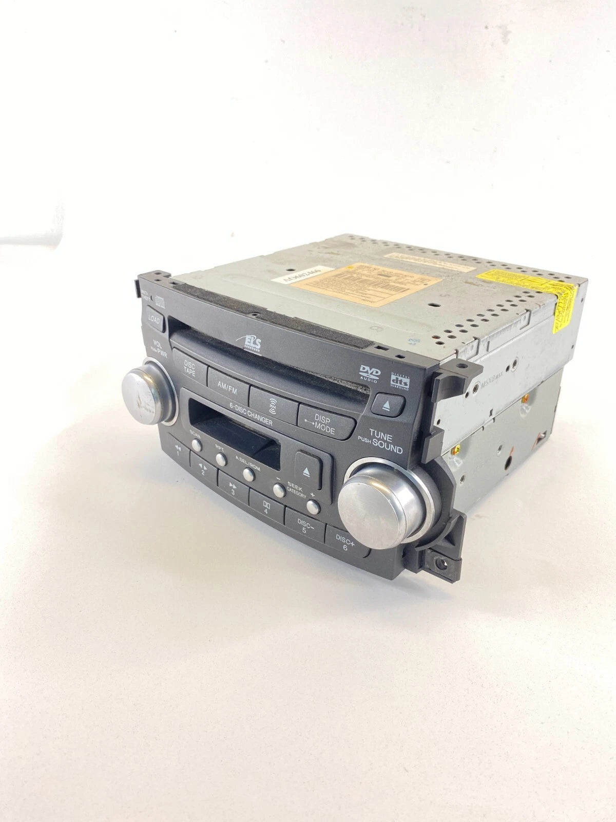 05 06 ACURA TL AM/FM RADIO 6 DISC CD DVD CHANGER PLAYER CASSETTE 39100-SEP-A010