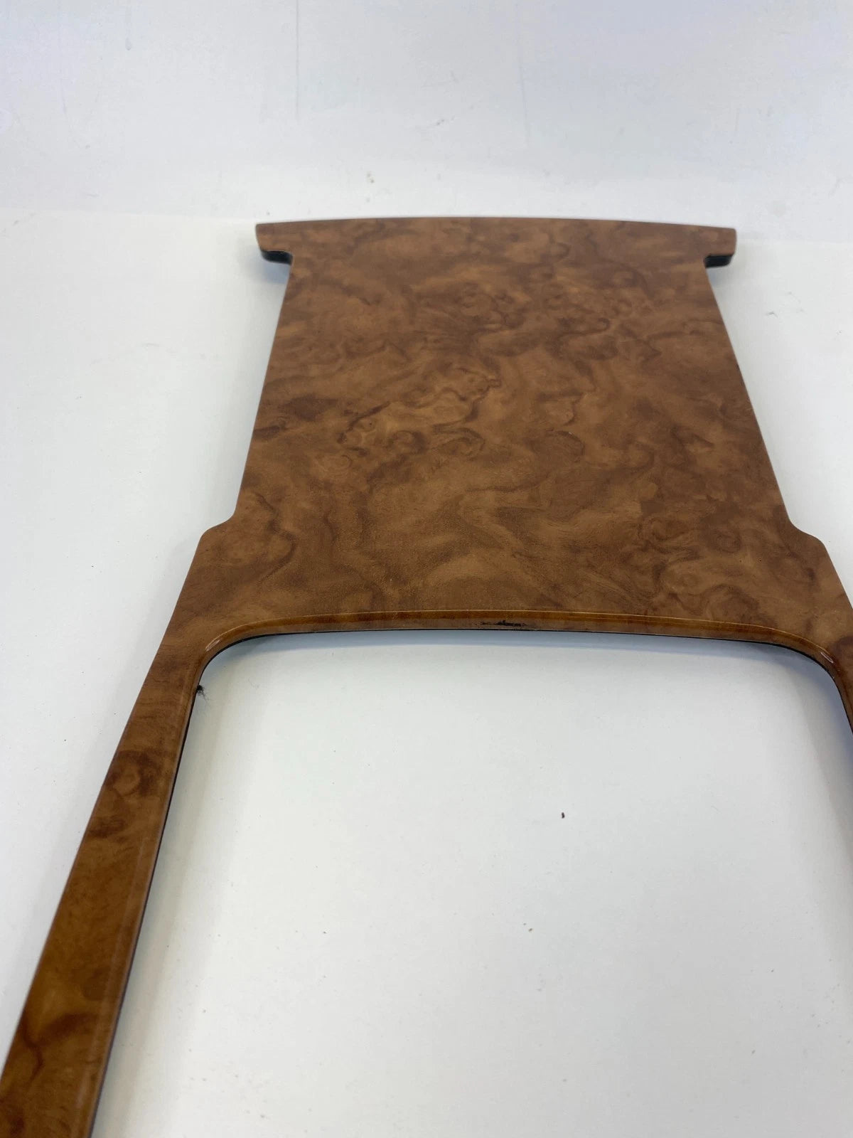 2008-2012 BUICK ENCLAVE CENTER CONSOLE STORAGE BOX WOOD COVER PLATE BEZEL TRIM