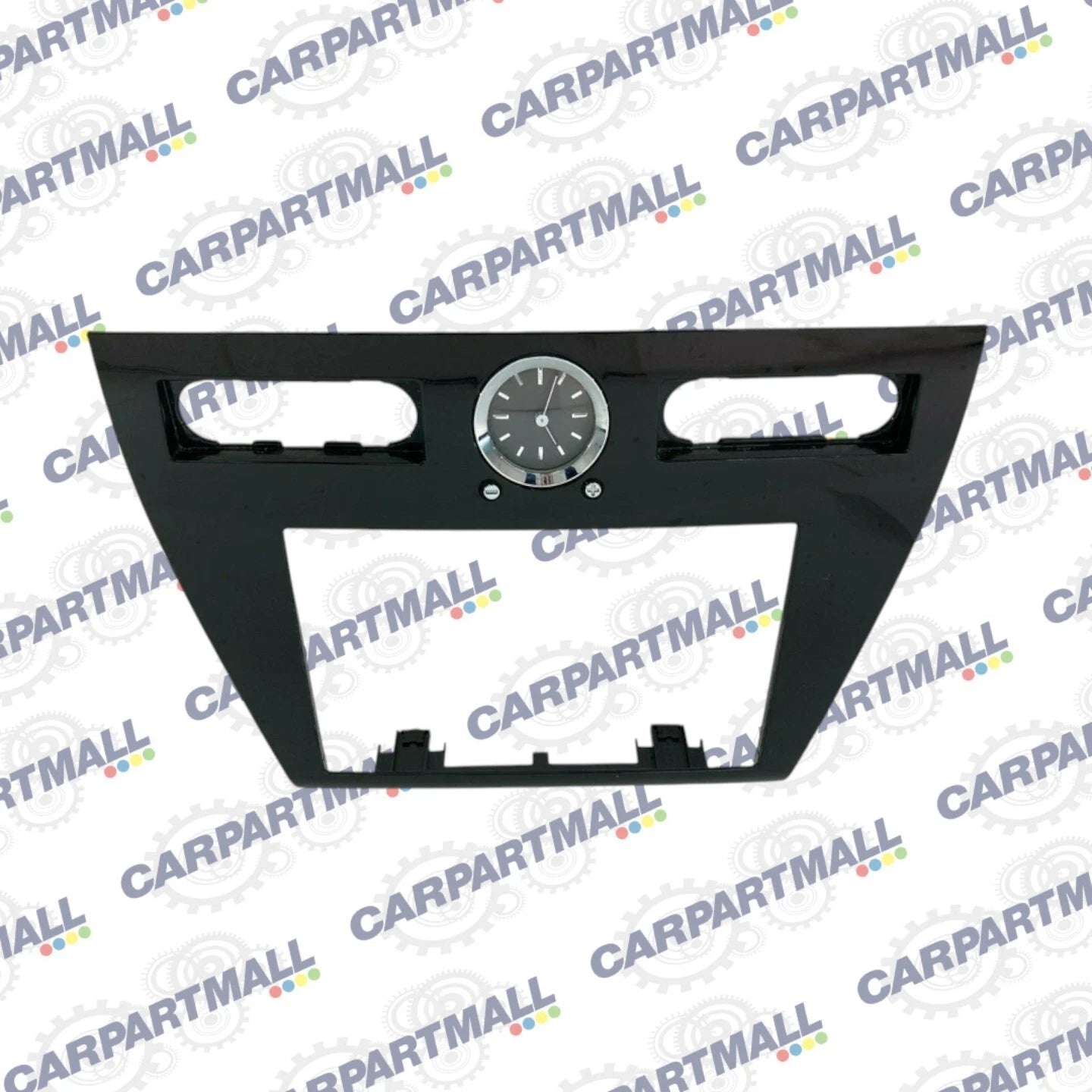 06-09 FORD FUSION CENTER DASH RADIO BEZEL TRIM WITH CLOCK OEM 6N73-5404302-AK