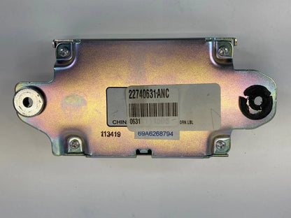2010-2017 CHEVROLET EQUINOX ACTIVE NOISE COMPUTER CONTROL MODULE 22740631-ANC