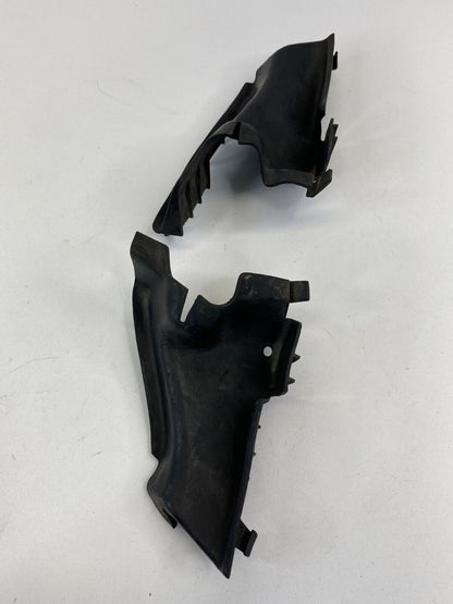 2004 04 AcuraTL Front Bumper Bracket Mount Cover Set Pair OEM