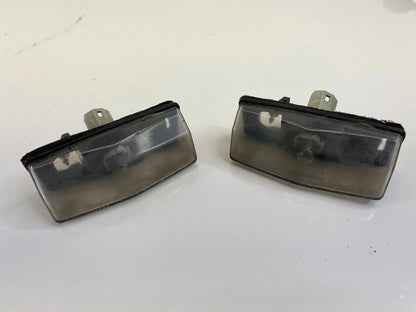2004-2015 TOYOTA PRIUS REAR TAILGATE LICENSE PLATE LIGHT LAMP SET OF 2 OEM