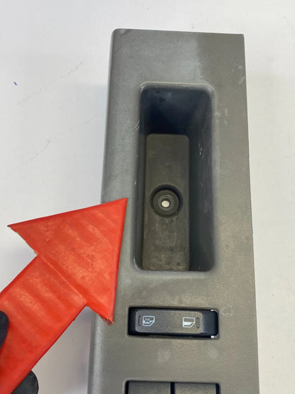 2008-2012 FORD ESCAPE FRONT LEFT MASTER WINDOW SWITCH BEZEL 8L8T-14540-ACW OEM