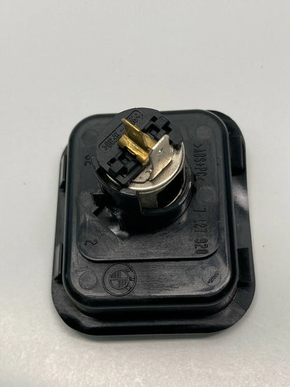 2004-2010 BMW 5-SERIES M5 POWER OUTLET PLUG SOCKET ASSEMBLY W/ COVER OEM