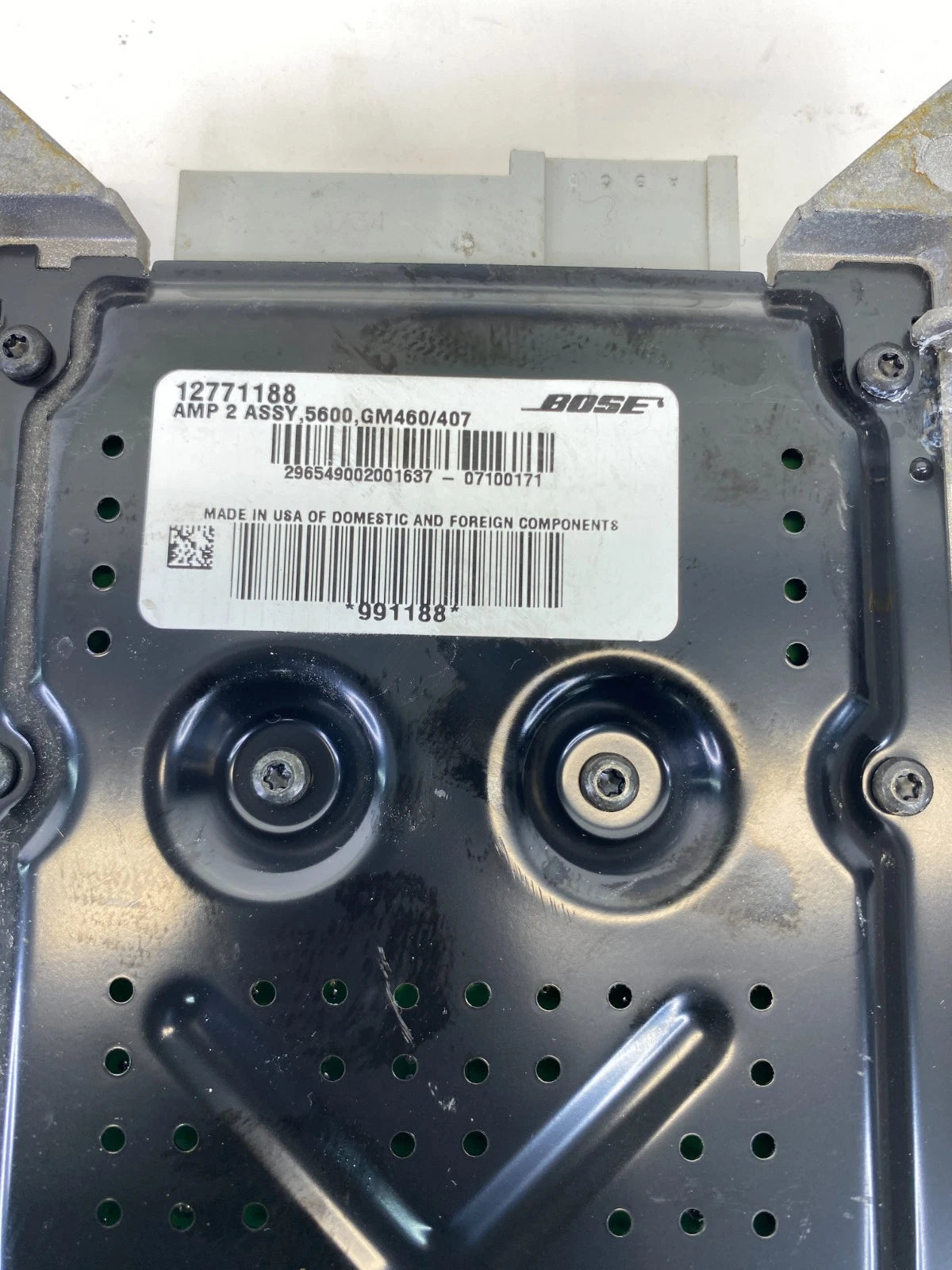 2007-2011 SAAB 9-3 SEDAN BOSE STEREO AUDIO AMPLIFIER AMP MODULE OEM 12771188
