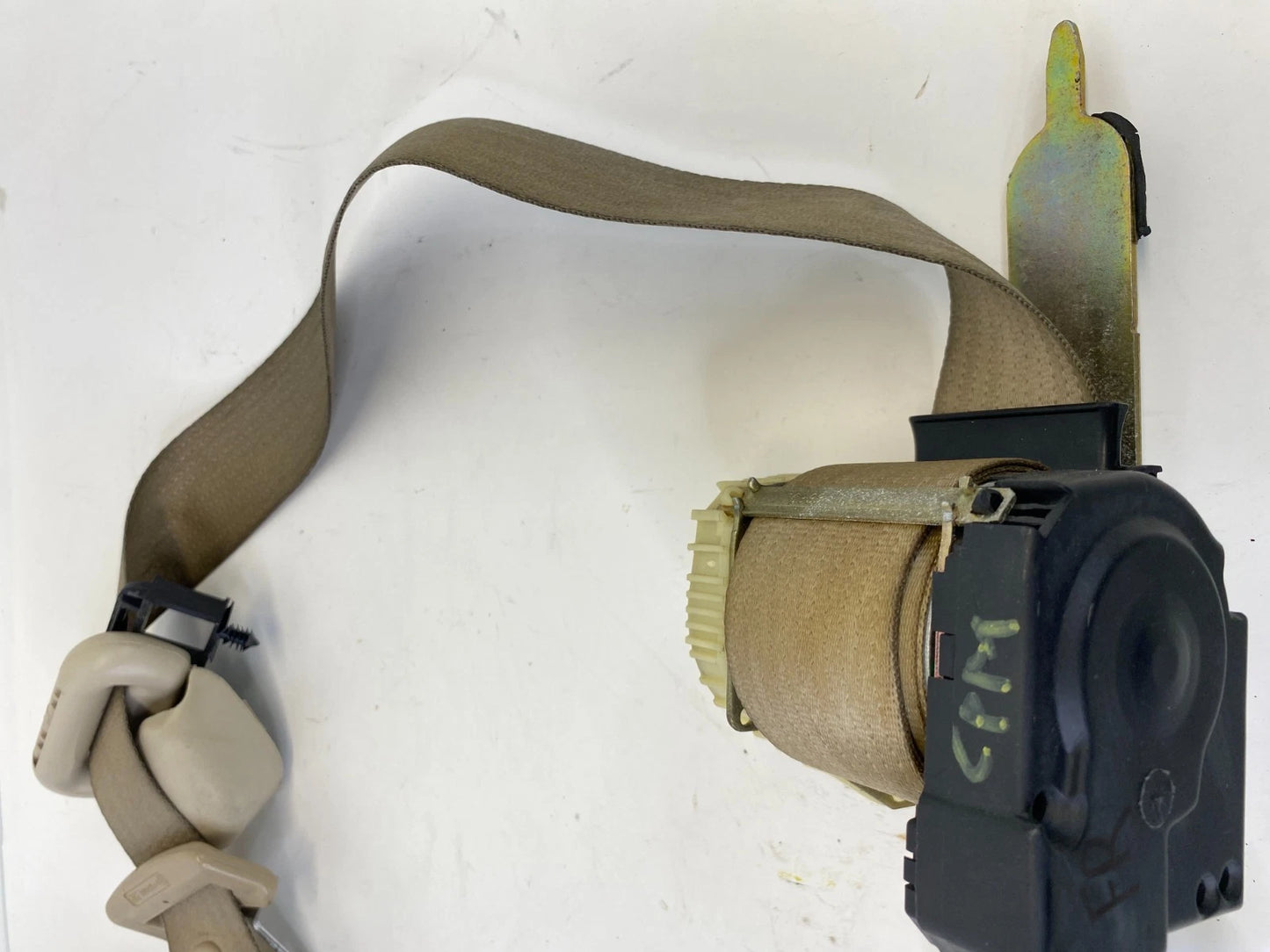 2003-2006 LINCOLN NAVIGATOR FRONT RIGHT SEAT BELT RETRACTOR TAN UNIT OEM FACTORY
