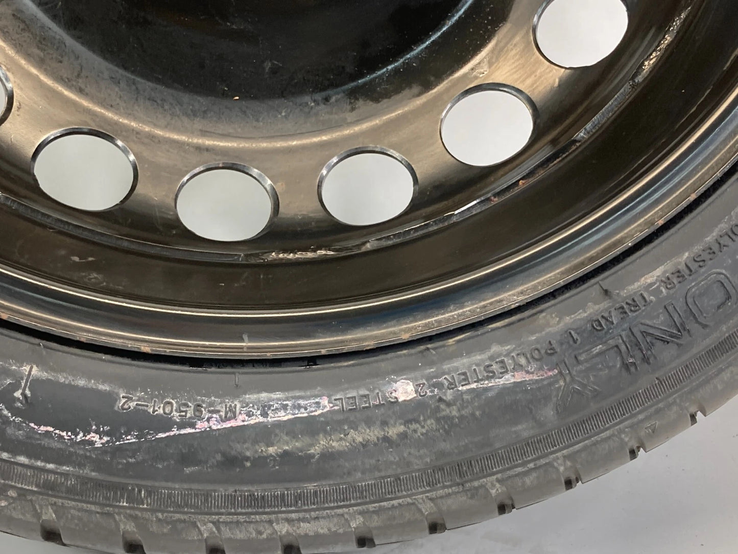 2012-2020 CHEVROLET SONIC EMERGENCY SPARE TIRE COMPACT DONUT 115/70D16 R16