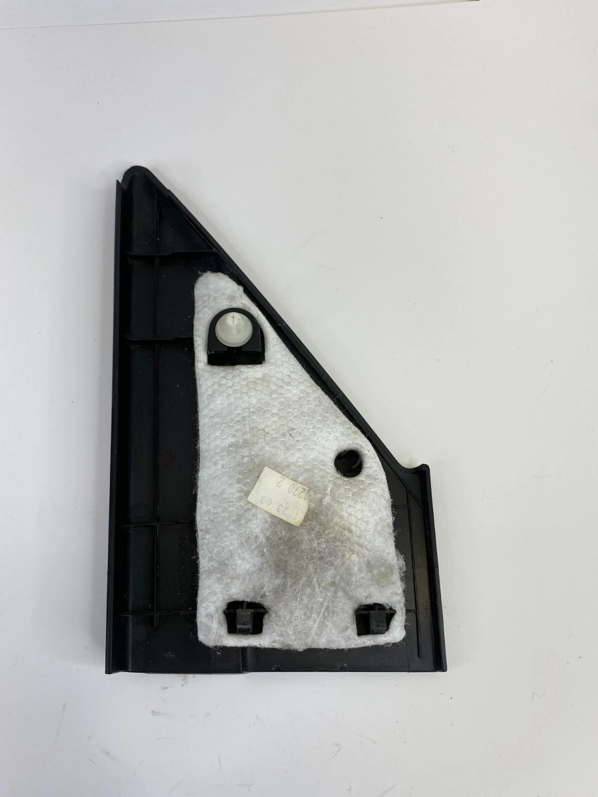 2003-2011 HONDA ELEMENT FRONT RIGHT PASSENGER INNER MIRROR CORNER COVER TRIM OEM