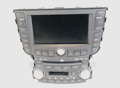 2007 2008 ACURA TL TYPE-S NAVIGATION SCREEN DISPLAY RADIO CLIMATE 39050-SEP-A6