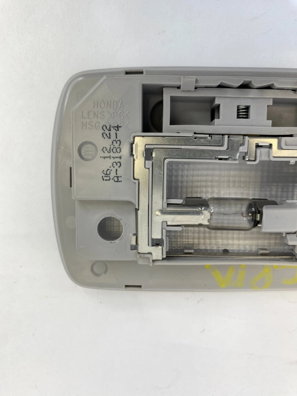 2007-2011 HONDA CR-V CRV REAR ROOF OVERHEAD DOME MAP LIGHT CLEAR LAMP GRAY OEM