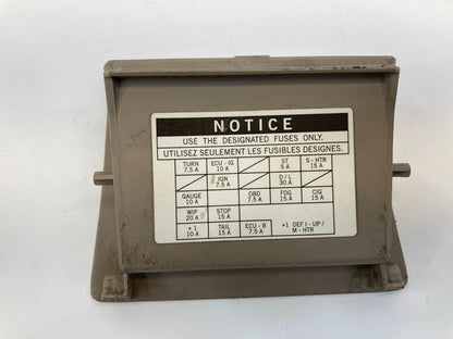 1998-2002 TOYOTA COROLLA DASH LEFT STORAGE COMPARTMENT POCKET TRAY COIN OEM