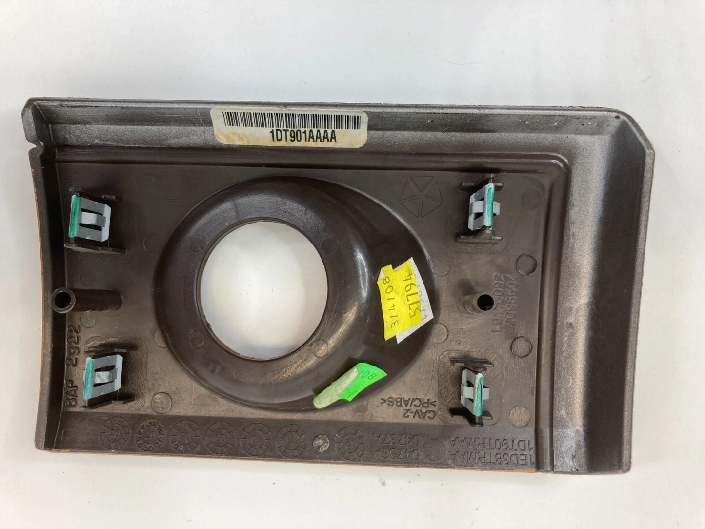 2008-2010 CHRYSLER TOWN & COUNTRY DASH IGNITION SWITCH TRIM BEZEL 1DT901AAAA OEM