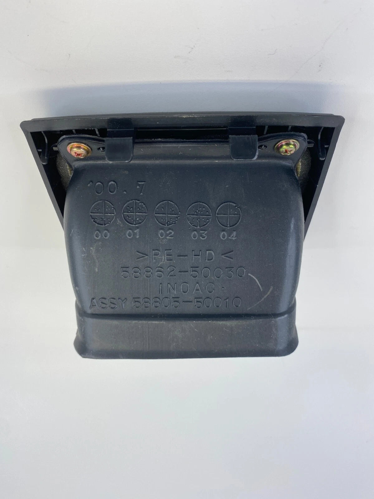 01 02 03 04 05 06 LEXUS LS430 REAR UPPER A/C AIR VENT DUCT 58862-50030 OEM