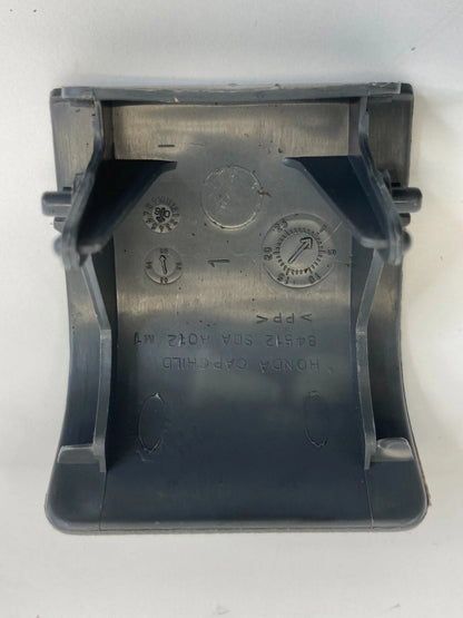 2003-2007 HONDA ACCORD REAR CHILD RESTRAINT ANCHOR PLATE CAP 84512-SDA-A012-M1