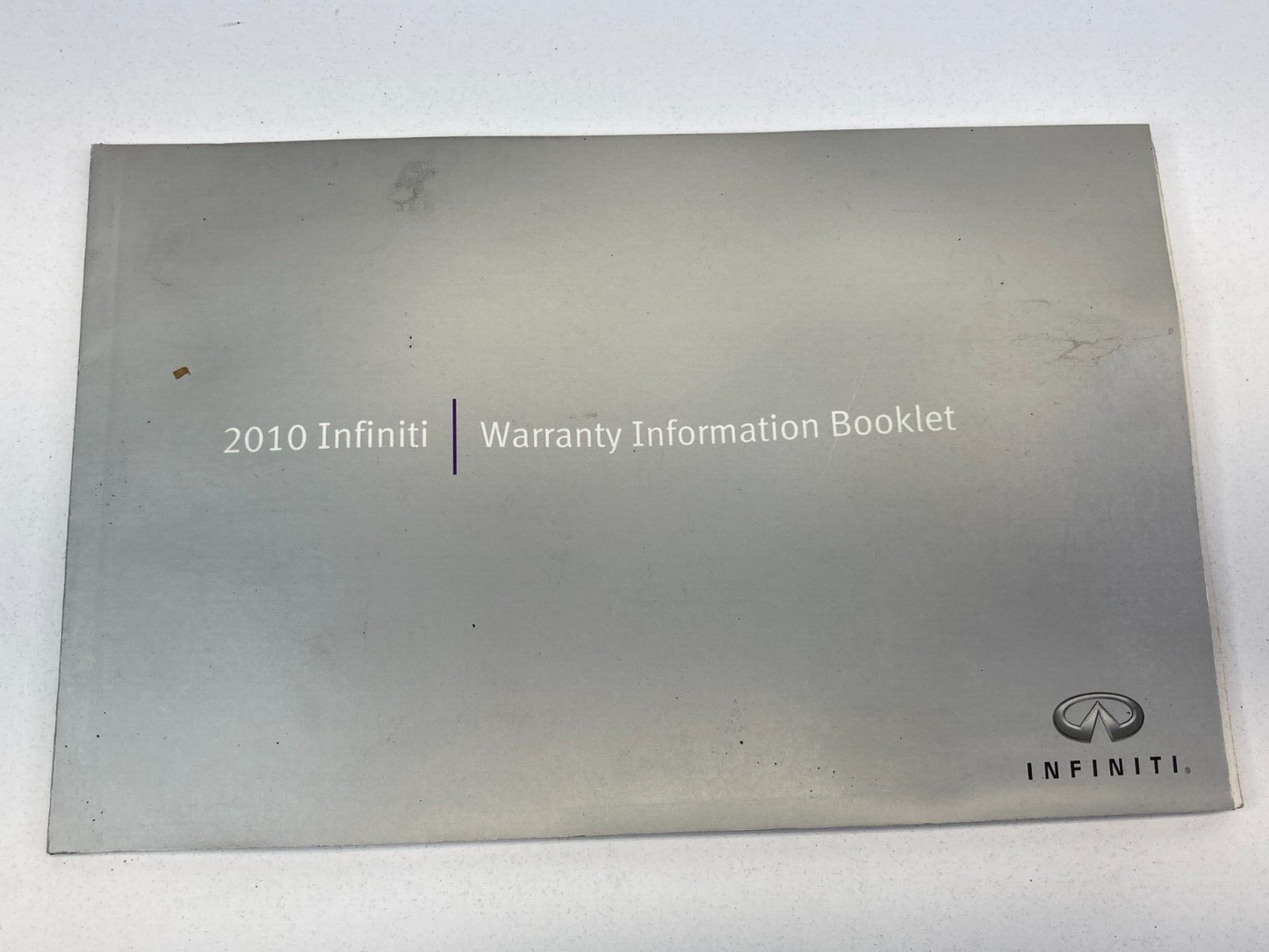 2010 10 Infiniti G37 Sedan Owner's Manual Warranty Information Guide Booklet Set