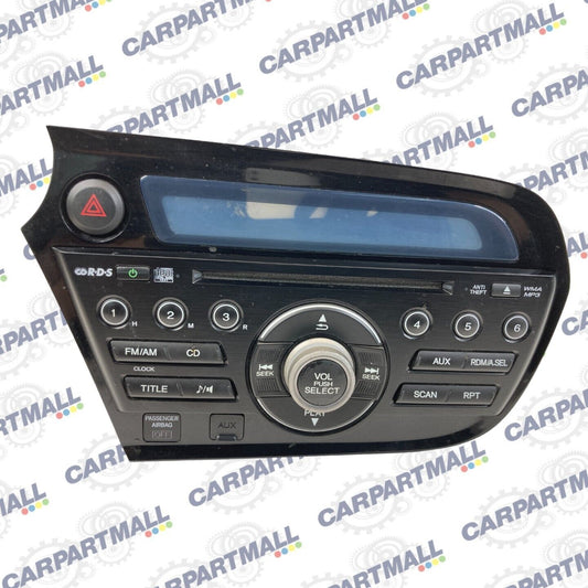 10 11 Honda Insight Audio Equipment Radio AM FM CD Player Receiver 39100-TM8-A01