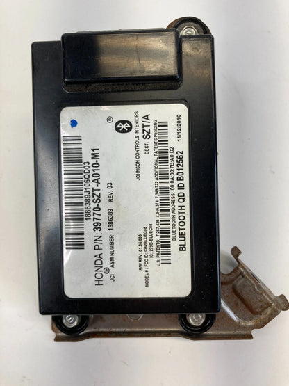 2011-2015 HONDA CR-Z COMMUNICATION BLUETOOTH CONTROL MODULE 39770-SZT-A010-M1