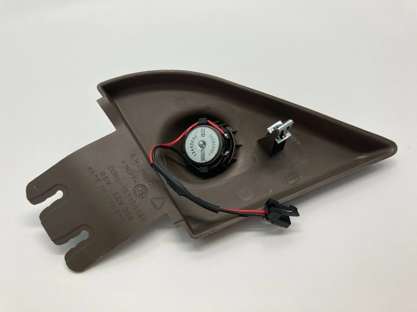 2004-2008 CHEVROLET MALIBU FRONT LEFT DRIVER DOOR TWEETER SPEAKER W/ TRIM COVER