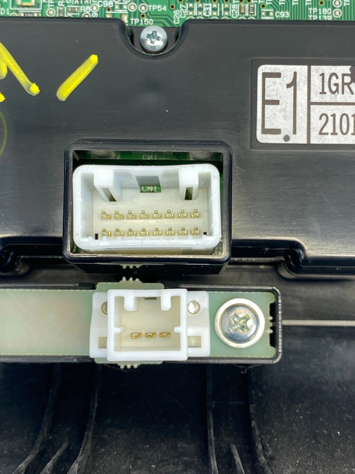 2009 10 11 2012 NISSAN MURANO AM/FM RADIO CD PLAYER FACEPLATE CLIMATE CONTROL