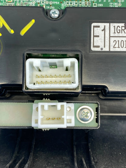 2009 10 11 2012 NISSAN MURANO AM/FM RADIO CD PLAYER FACEPLATE CLIMATE CONTROL