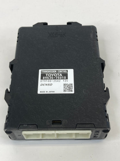 10 11 Toyota Prius 1.8L Automatic Transmission Control Module TCM 89535-75010