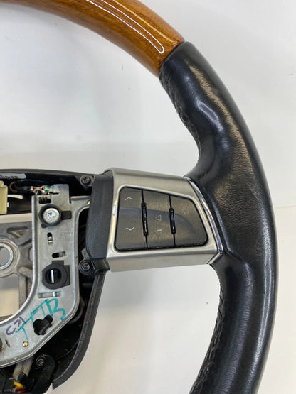 2011 CADILLAC STS SEDAN STEERING WHEEL W/ CRUISE CONTROL RADIO SWITCHES 20857831