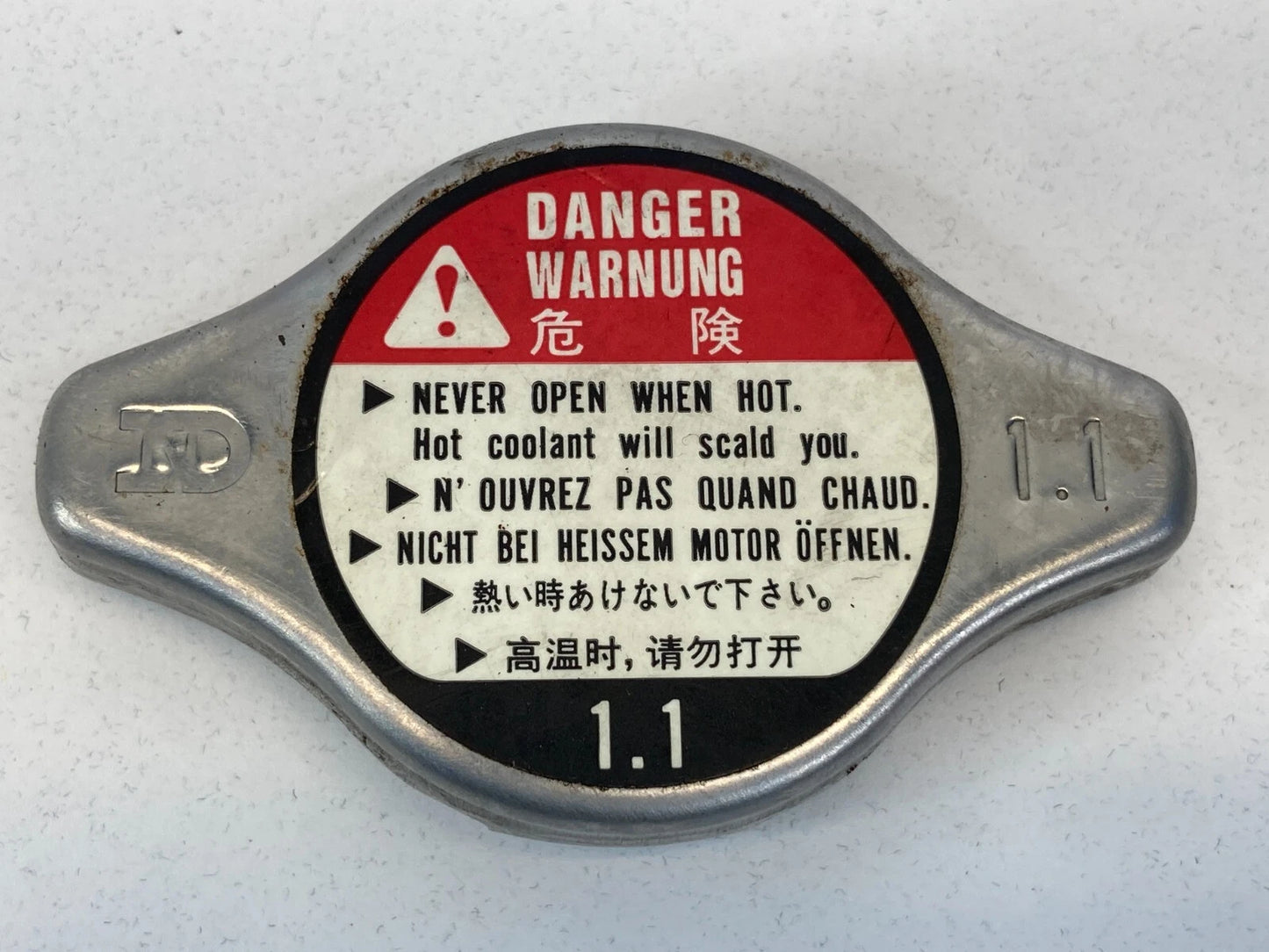 2001-2013 HONDA CIVIC EX 1.8L L4 16V ENGINE COOLANT RADIATOR EXPANSION CAP COVER