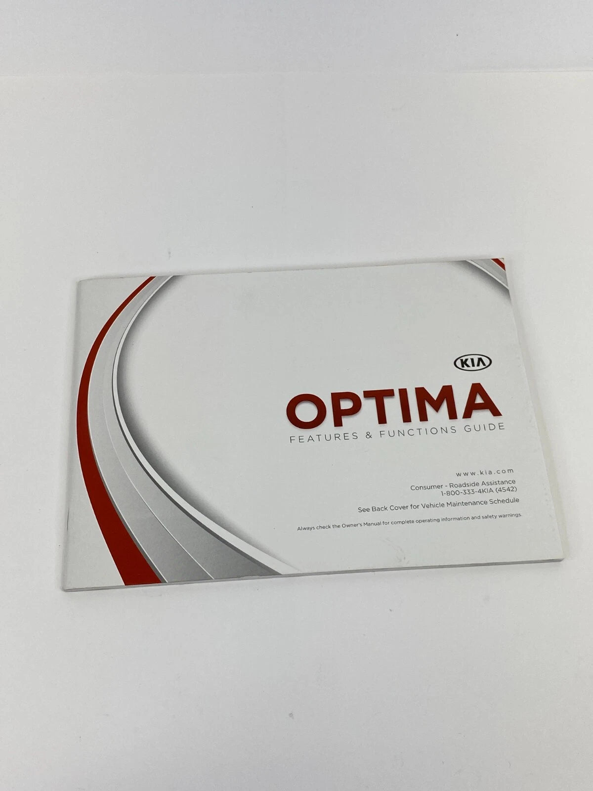 2013 KIA OPTIMA OWNERS GUIDE WARRANTY & CONSUMER INFORMATION BOOK MANUAL OEM