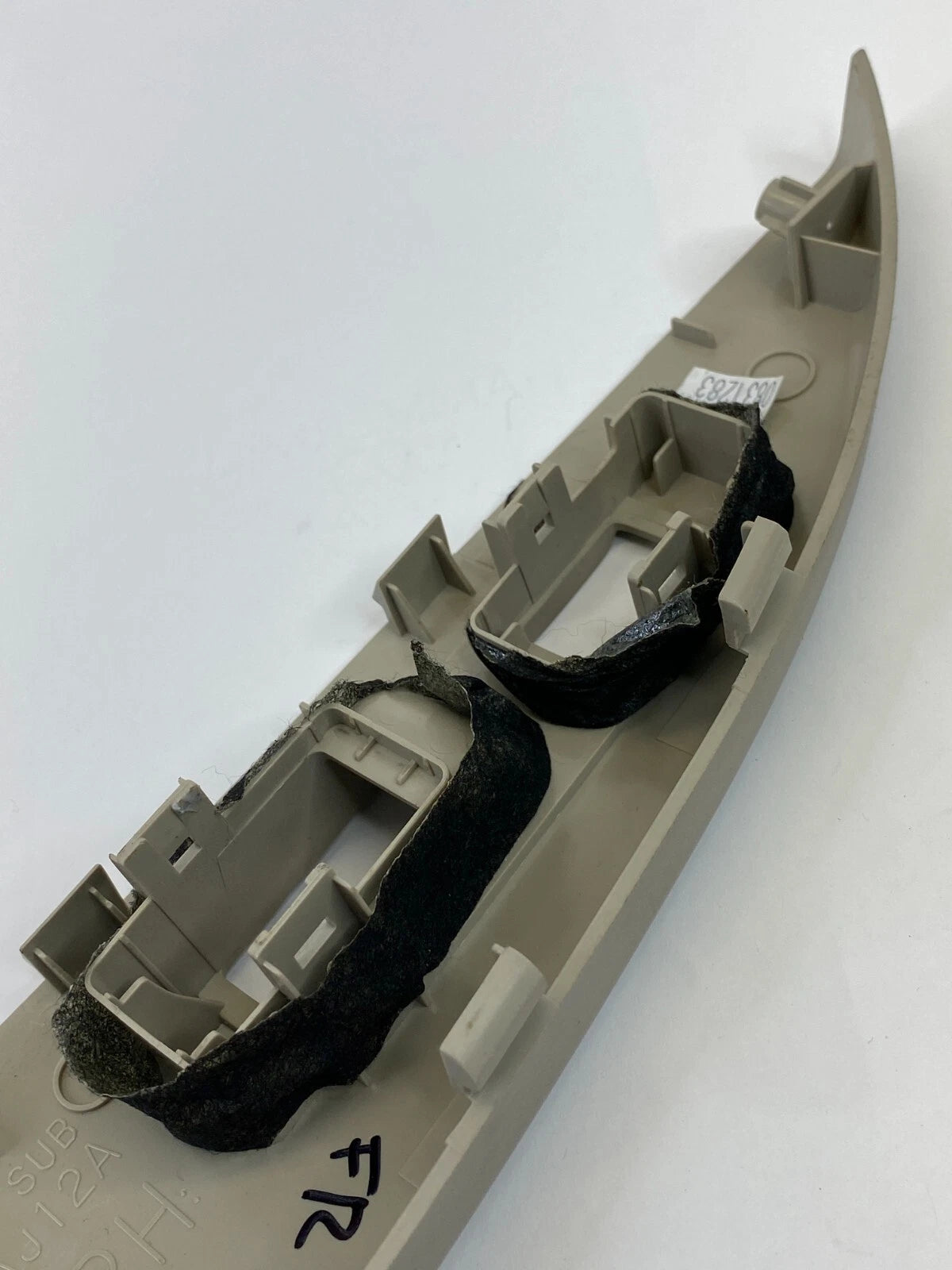 10-14 SUBARU OUTBACK FRONT RIGHT DOOR WINDOW SWITCH PANEL TRIM COVER 94263AJ12A