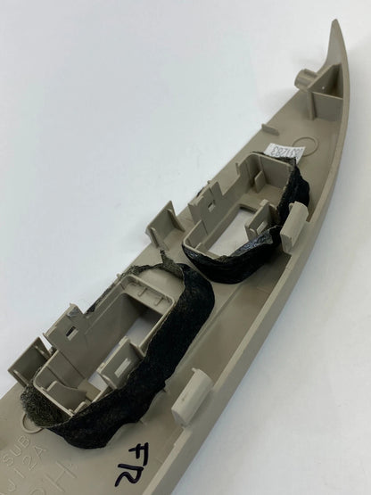 10-14 SUBARU OUTBACK FRONT RIGHT DOOR WINDOW SWITCH PANEL TRIM COVER 94263AJ12A