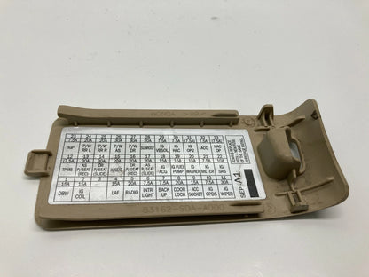 2004 2005 2006 2007 2008 ACURA TL FUSE BOX COVER LID BEZEL TRIM 83162-SDA-A000