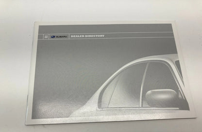 2007 SUBARU IMPREZA OWNER'S MANUAL WARRANTY MAINTENANCE SUPPLEMENT W/ CASE OEM